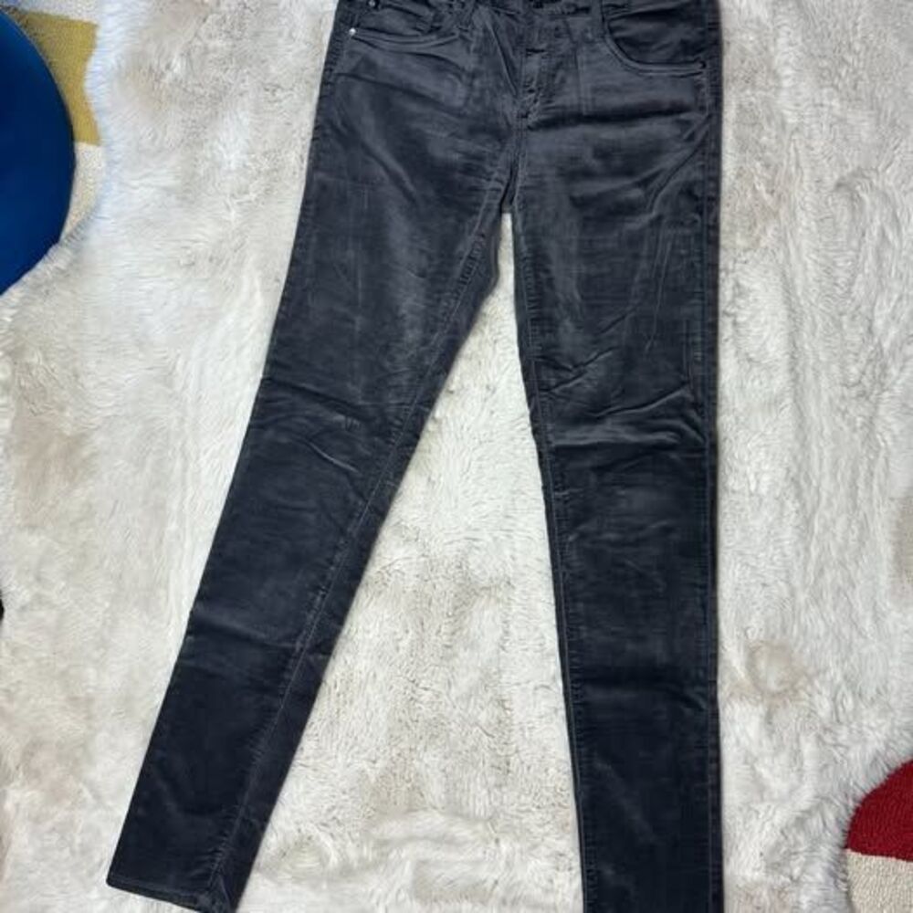 AG The Legging Super Skinny Velvet Pants - 29 R